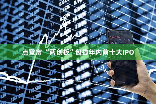 点登富 “两创板”包揽年内前十大IPO